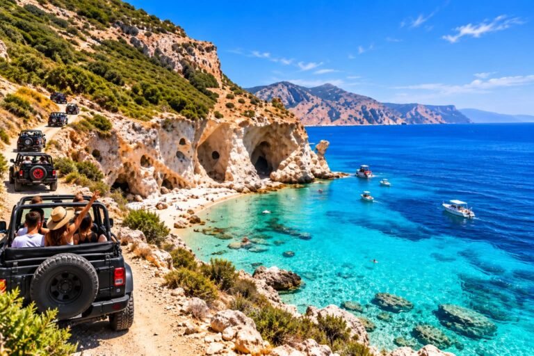 Jeep safari along the Akamas coast, Cyprus